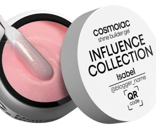 Гель камуфлирующий CosmoLac Shine Builder Gel Influence Collection ISABEL 15мл