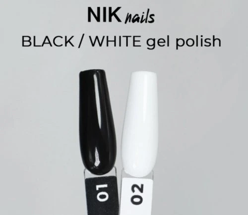 Гель-лак Nik Nails White, 10мл